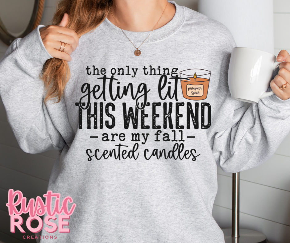 The Only Thing Getting Lit This Weekend Are My Fall Scented Candles