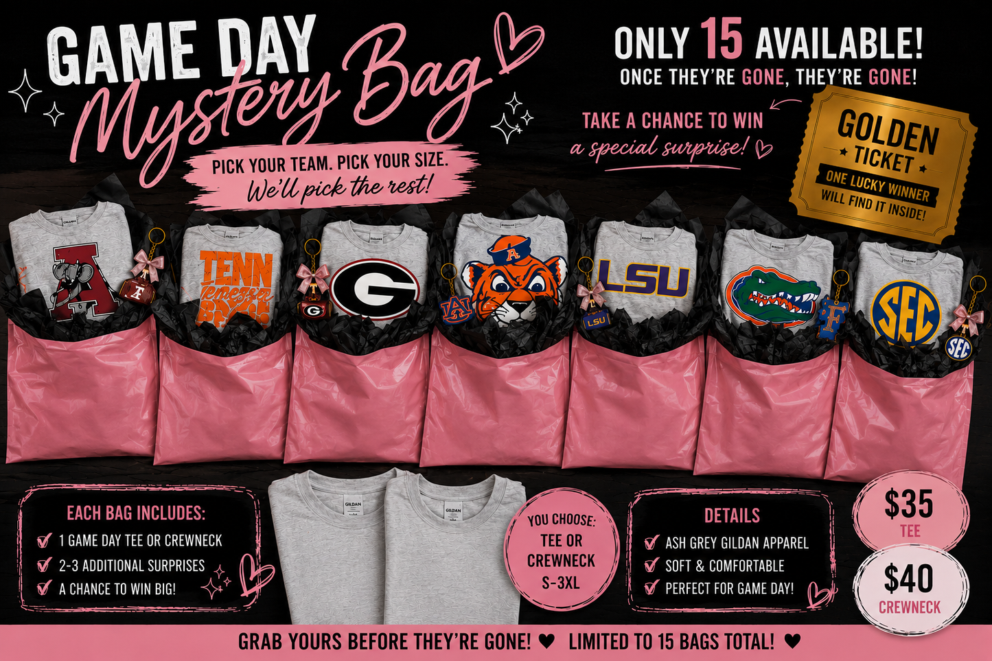 Game Day Mystery Bag