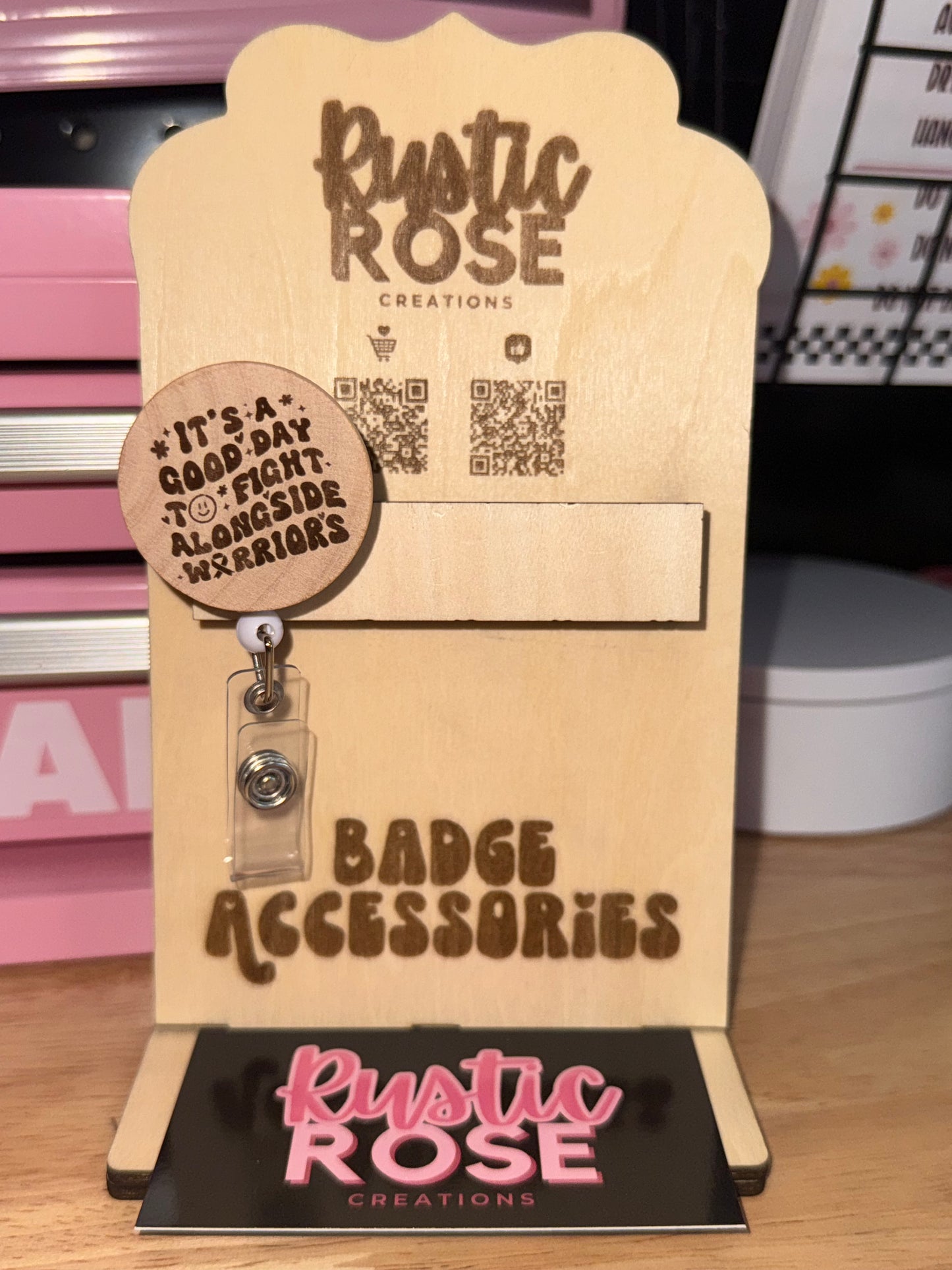 It's A Good Day To Fight Alongside Warriors -Awareness- Badge Reel