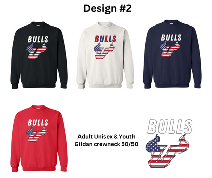 Bulls Baseball Crewneck