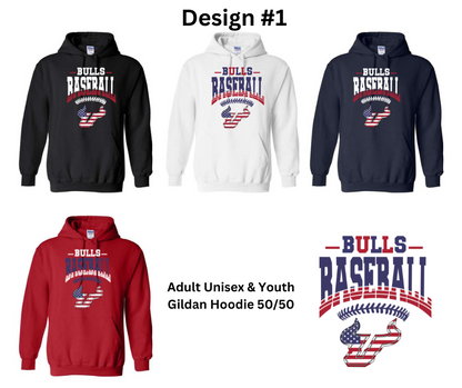 Bulls Baseball Hoodie