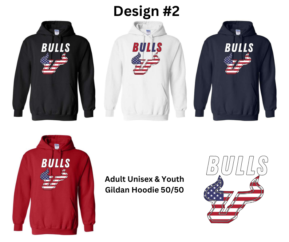 Bulls Baseball Hoodie