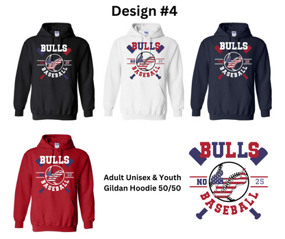 Bulls Baseball Hoodie