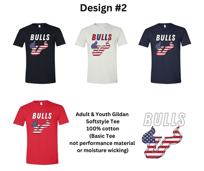 Bulls Baseball Short Sleeve - Basic Tee