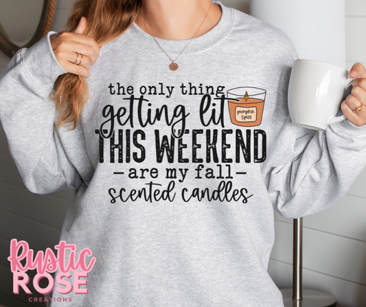 The Only Thing Getting Lit This Weekend Are My Fall Scented Candles