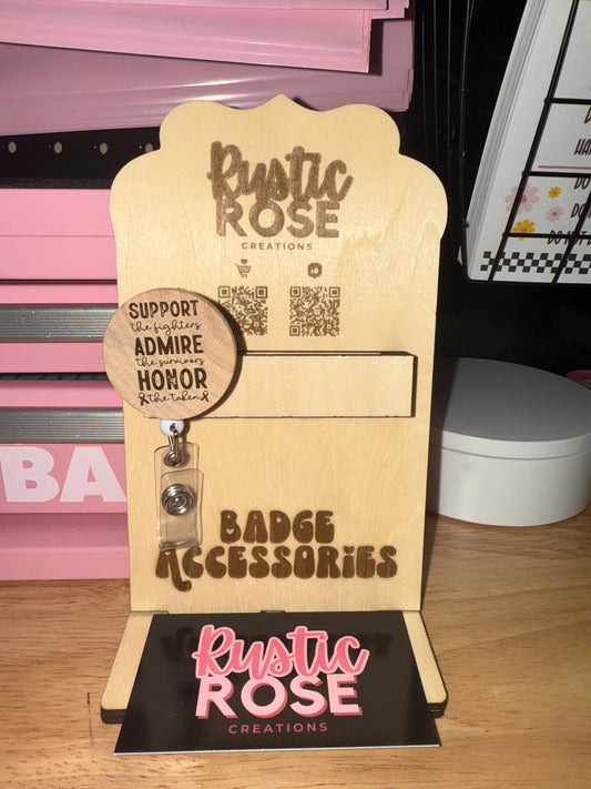 Support, Admire, Honor -Awareness- Badge Reel