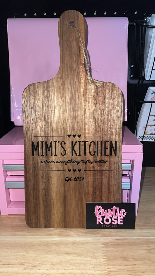 Where everything tastes better Cutting Board